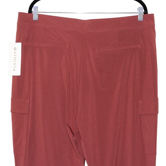 Athleta Uptown Ankle Pant Cognac Brown Size 16 NWT - Picture 4 of 5